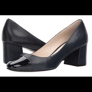 Cole Hahn Dawn GRD Pump 55MMII, Blk leather/Patent
